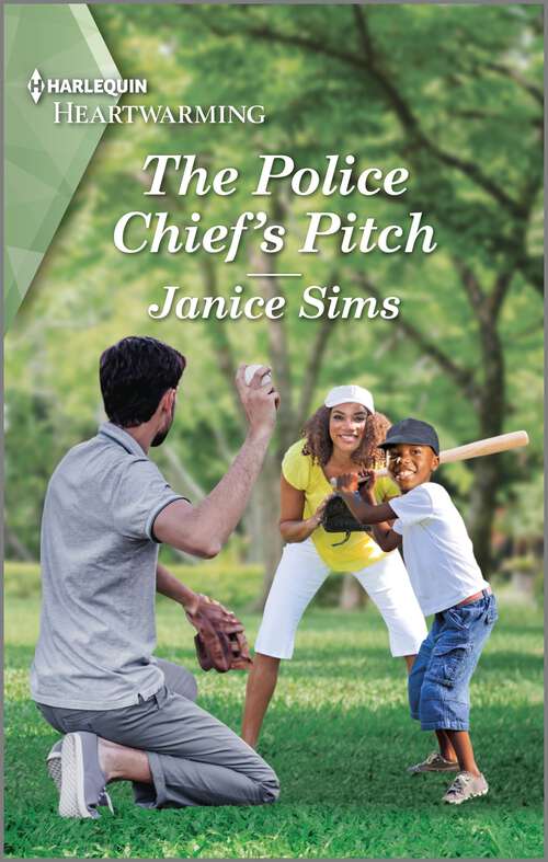 Book cover of The Police Chief's Pitch: A Clean and Uplifting Romance (Port Domingo Romances #2)