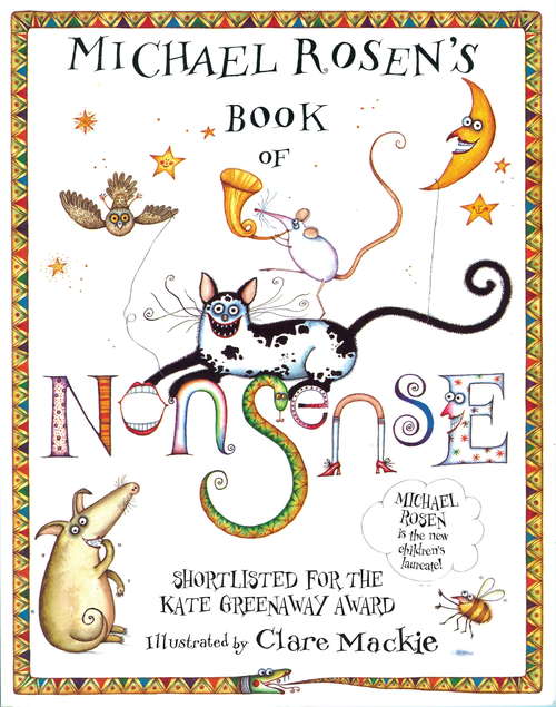 Book cover of Michael Rosen's Book of Nonsense