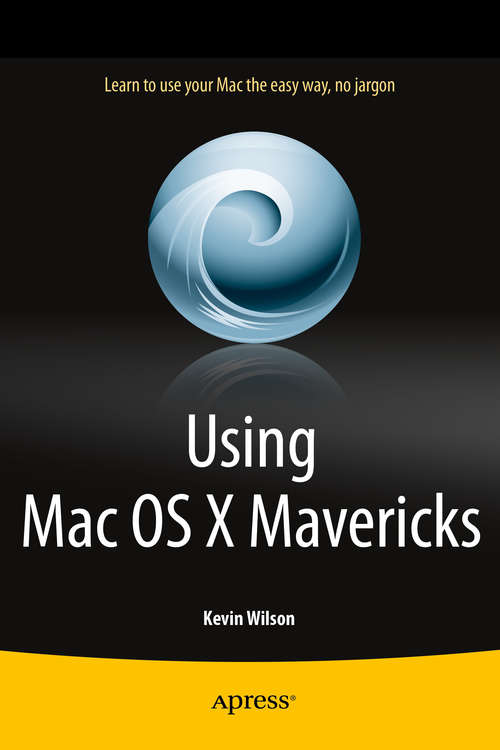 Book cover of Using Mac OS X Mavericks