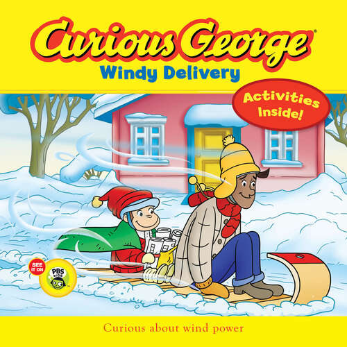 Book cover of Curious George Windy Delivery (CGTV)