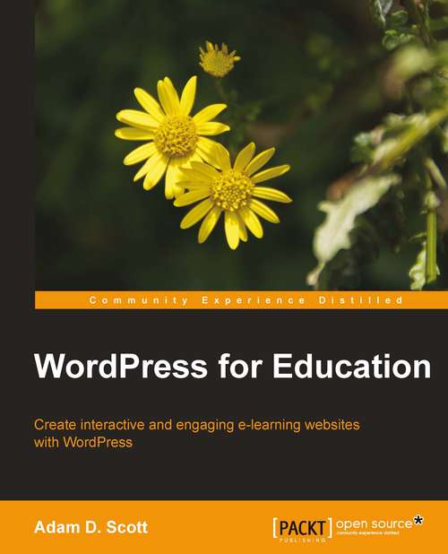 Book cover of WordPress for Education