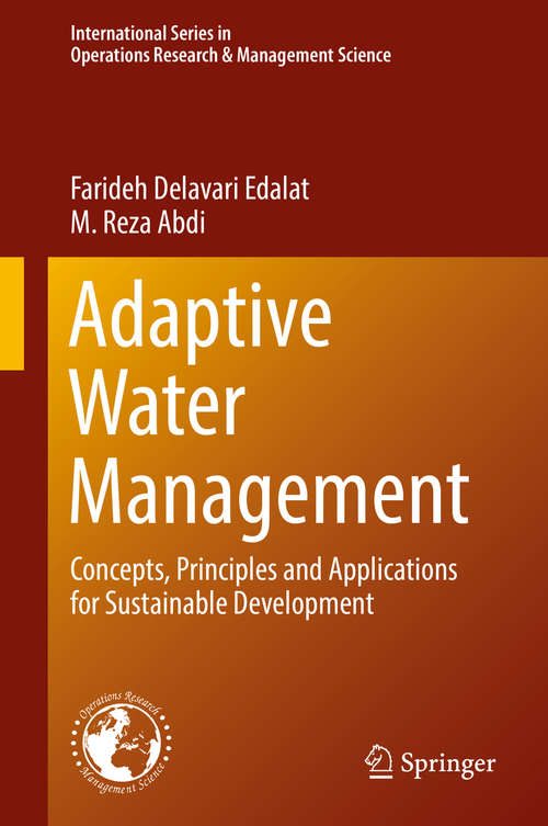 Book cover of Adaptive Water Management