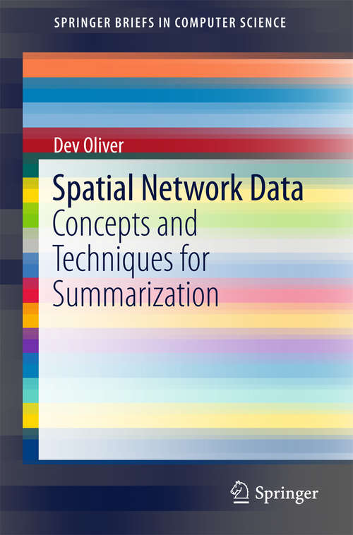 Book cover of Spatial Network Data