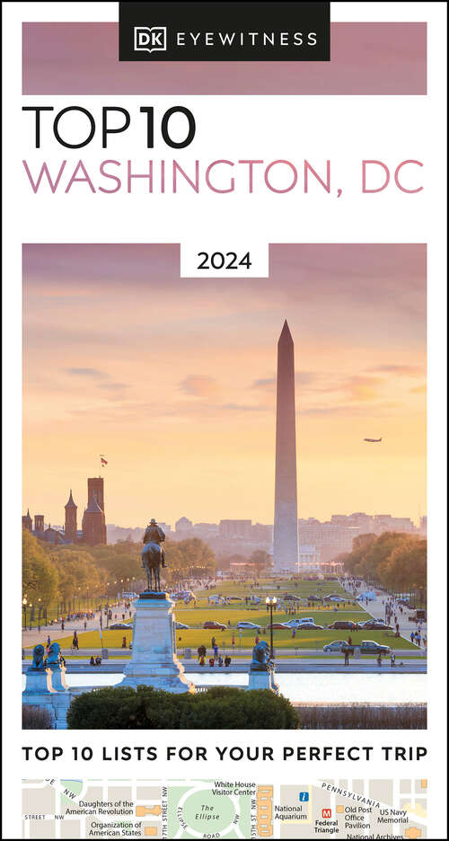 Book cover of DK Eyewitness Top 10 Washington DC (Pocket Travel Guide)