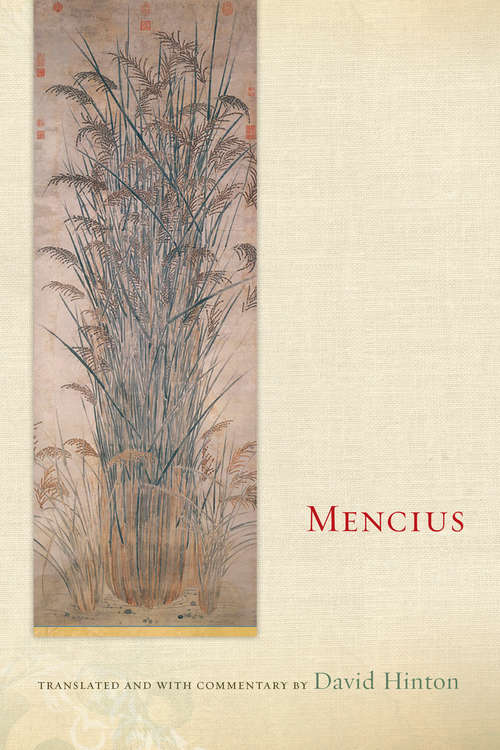 Book cover of Mencius