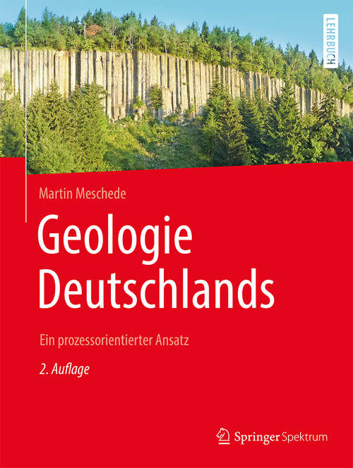Book cover of Geologie Deutschlands: Ein prozessorientierter Ansatz