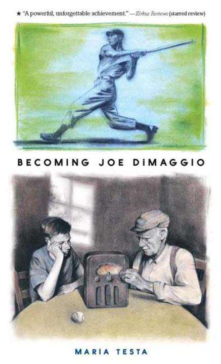 Book cover of Becoming Joe Dimaggio