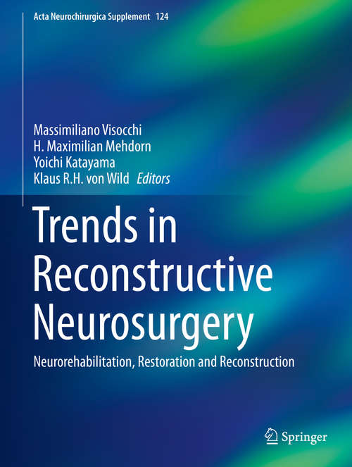 Book cover of Trends in Reconstructive Neurosurgery
