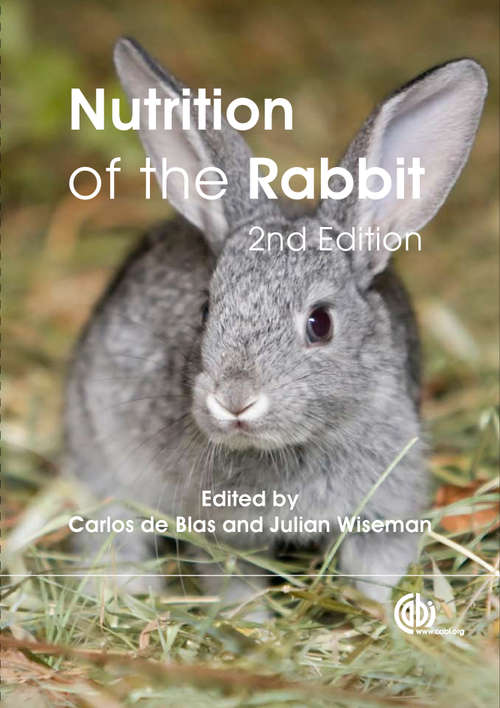 Book cover of Nutrition of the Rabbit (2nd edition)
