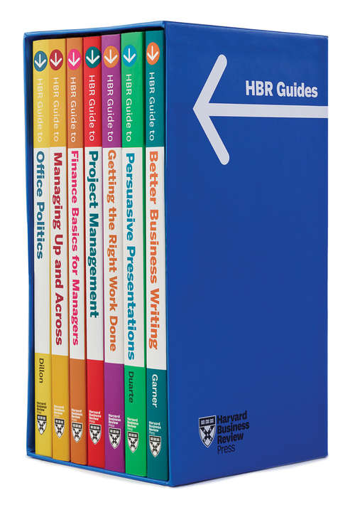 HBR Guides Boxed Set (7 Books) (HBR Guide Series)