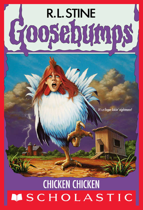 Book cover of Chicken Chicken: Chicken Chicken; Don't Go To Sleep!; The Blob That Ate Everyone; The Curse Of Camp Cold Lake (Goosebumps #53)