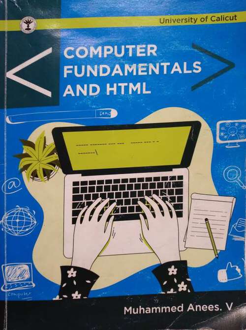Book cover of Computer Fundamentals And HTML - Calicut University