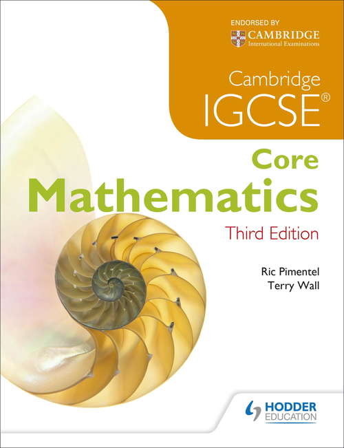 Book cover of IGCSE Core Mathematics 3ed + CD