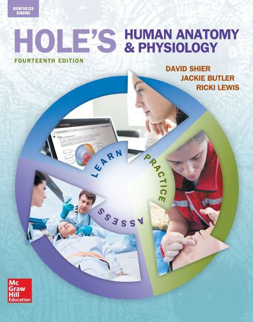 Book cover of Hole's Human Anatomy & Physiology 14th Edition