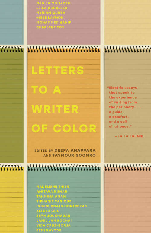 Book cover of Letters to a Writer of Color