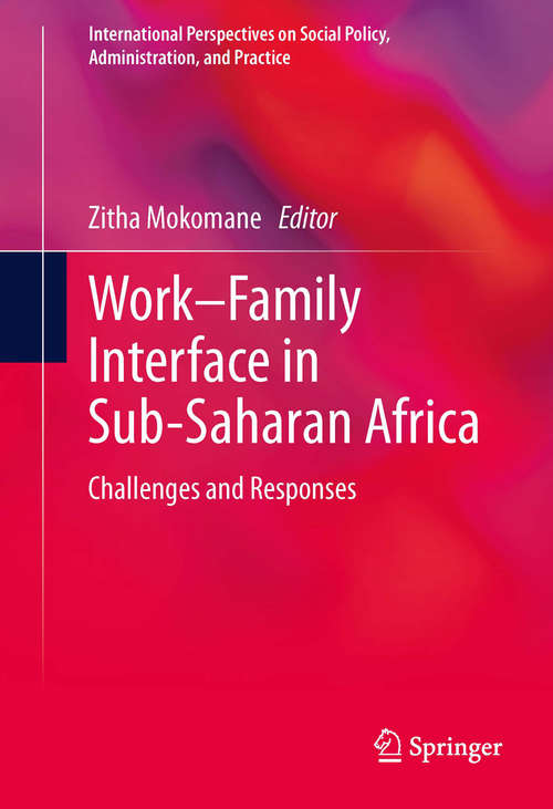 Book cover of Work-Family Interface in Sub-Saharan Africa