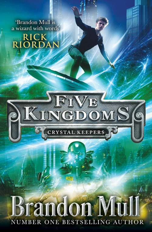 Book cover of Five Kingdoms: Crystal Keepers