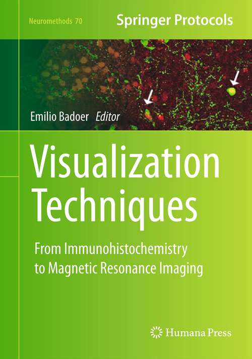 Book cover of Visualization Techniques