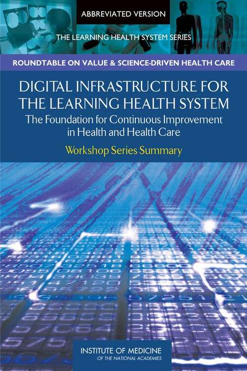 Book cover of Digital Infrastructure for the Learning Health System