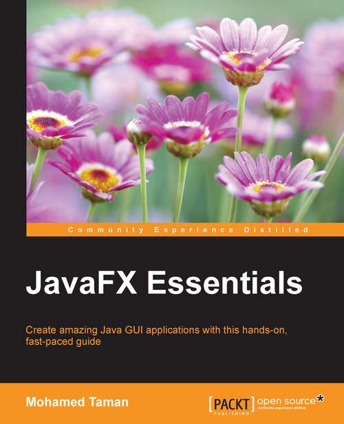 Book cover of JavaFX Essentials
