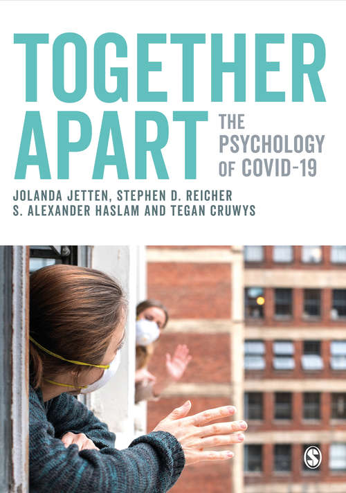 Book cover of Together Apart: The Psychology of COVID-19