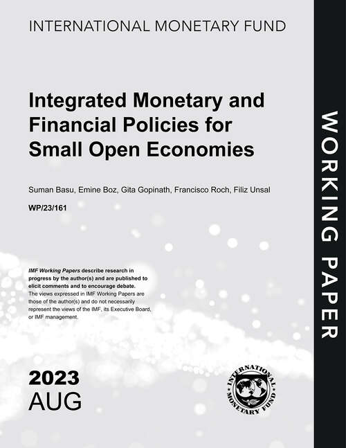 Book cover of Integrated Monetary and Financial Policies for Small Open Economies (Imf Working Papers)