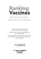 Book cover of Ranking Vaccines