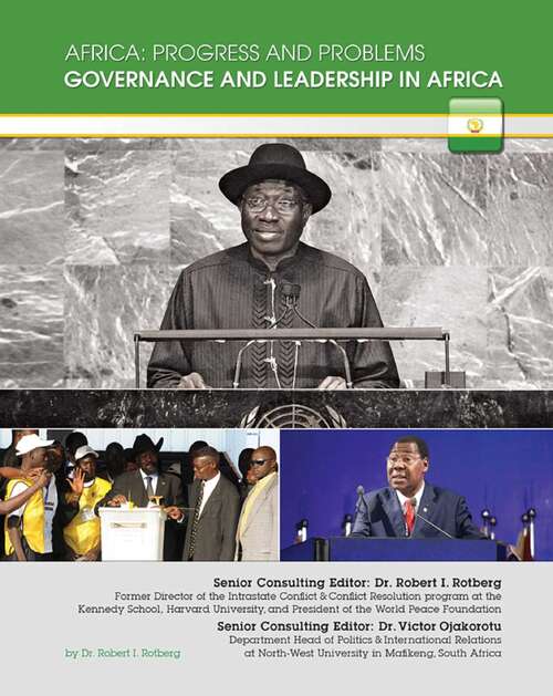 Book cover of Governance and Leadership in Africa (Africa: Progress and Problems #13)