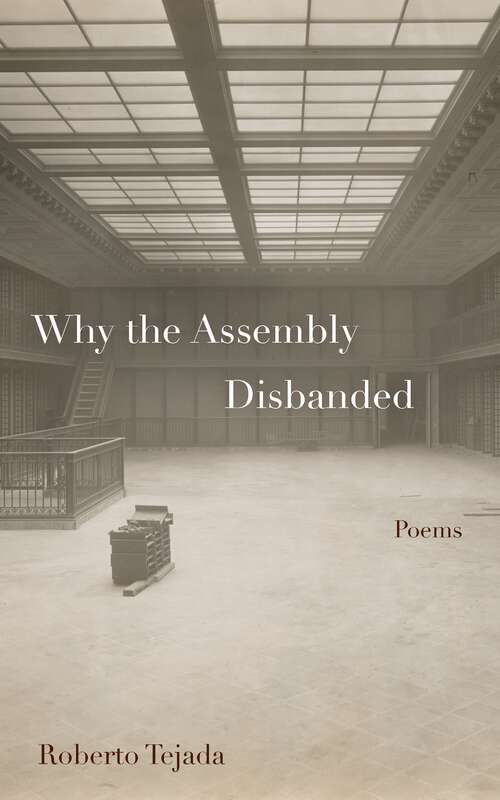 Book cover of Why the Assembly Disbanded (1)