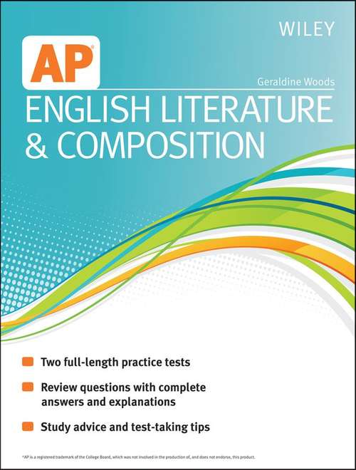 Book cover of Wiley AP English Literature and Composition