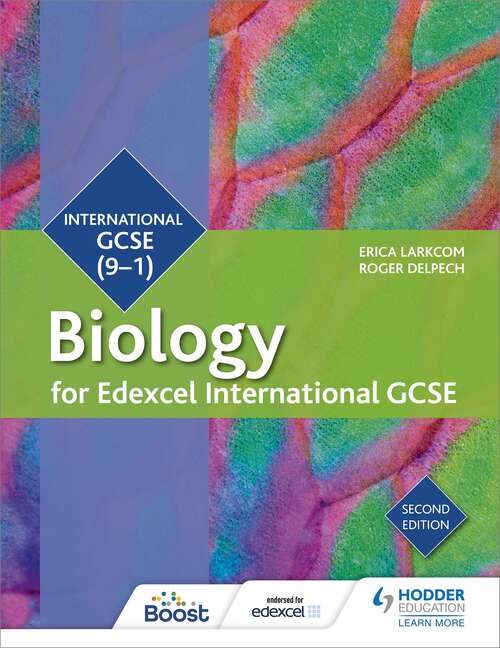 Book cover of Edexcel International GCSE Biology Student Book Second Edition