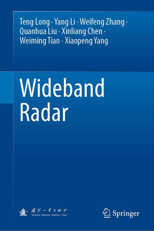 Book cover of Wideband Radar (1st ed. 2022)