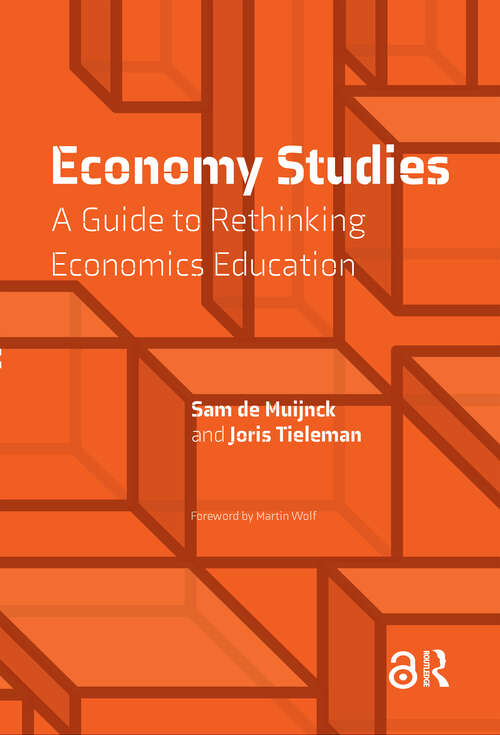 Book cover of Economy Studies: A Guide to Rethinking Economics Education (1)