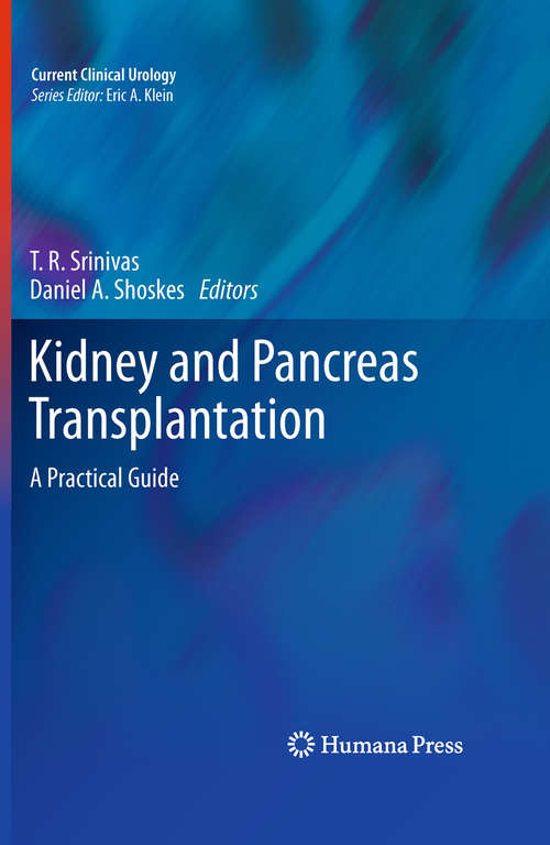 Book cover of Kidney and Pancreas Transplantation