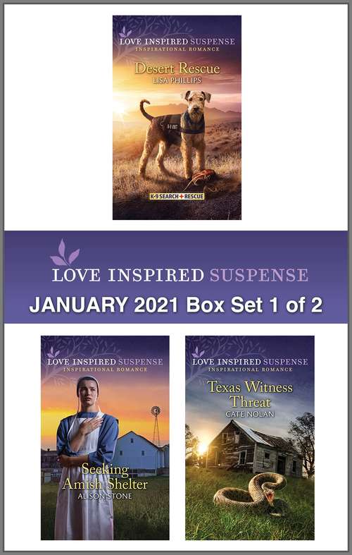 Book cover of Harlequin Love Inspired Suspense January 2021 - Box Set 1 of 2 (Original)