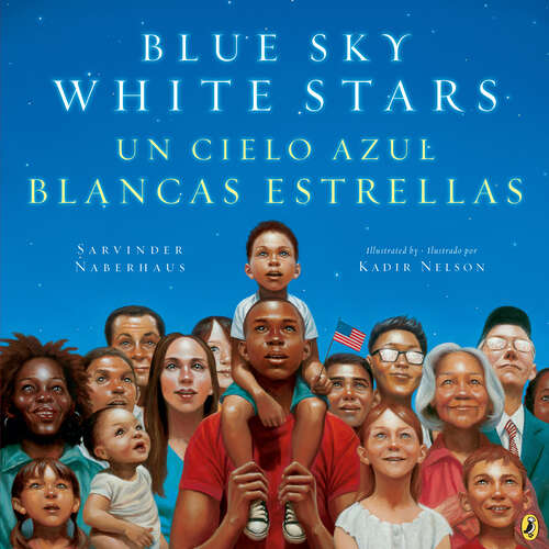 Book cover of Blue Sky White Stars Bilingual Edition