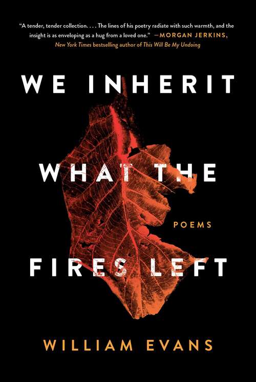 Book cover of We Inherit What the Fires Left: Poems