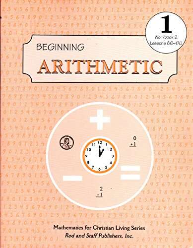 Book cover of Rod & Staff Grade 1 Math (3)