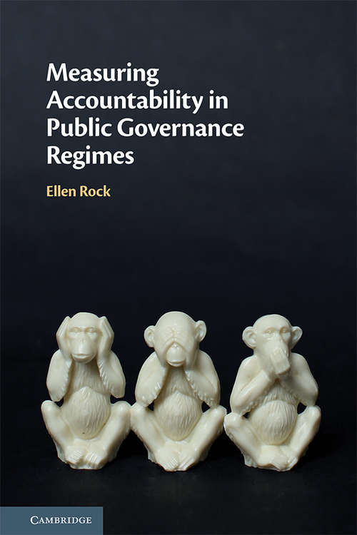 Book cover of Measuring Accountability in Public Governance Regimes