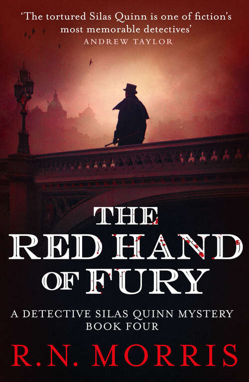 Book cover of The Red Hand of Fury (Detective Silas Quinn Mysteries)