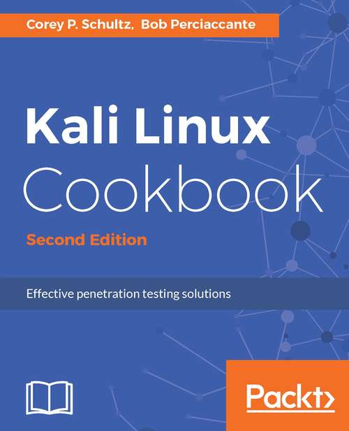 Book cover of Kali Linux Cookbook - Second Edition (2)