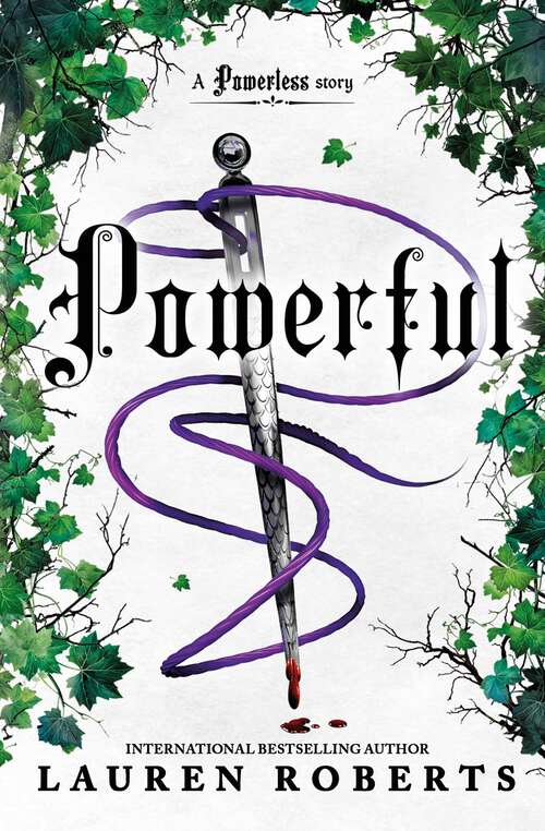 Book cover of Powerful: TikTok made me buy it! A sizzling new story set in the world of Powerless