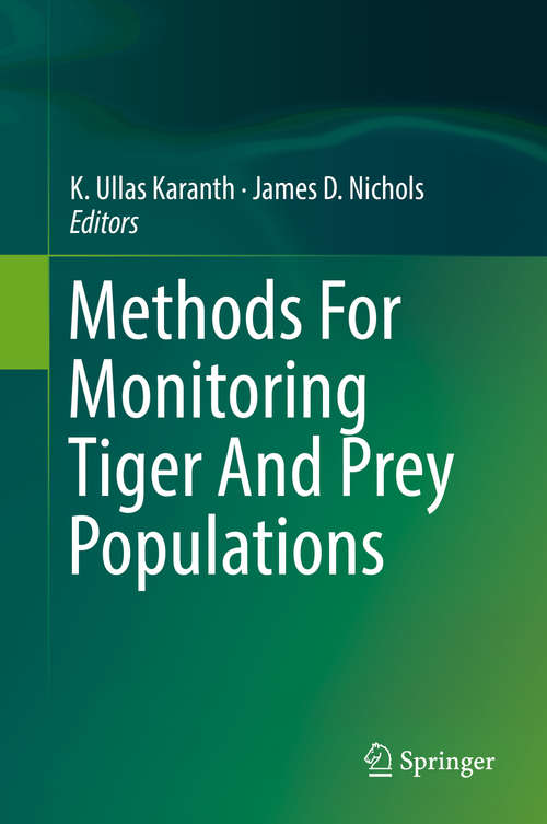 Book cover of Methods For Monitoring Tiger And Prey Populations