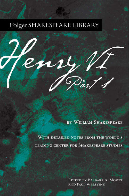 Book cover of Henry VI Part 1