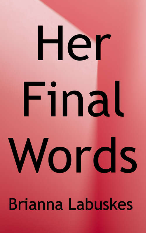 Book cover of Her Final Words