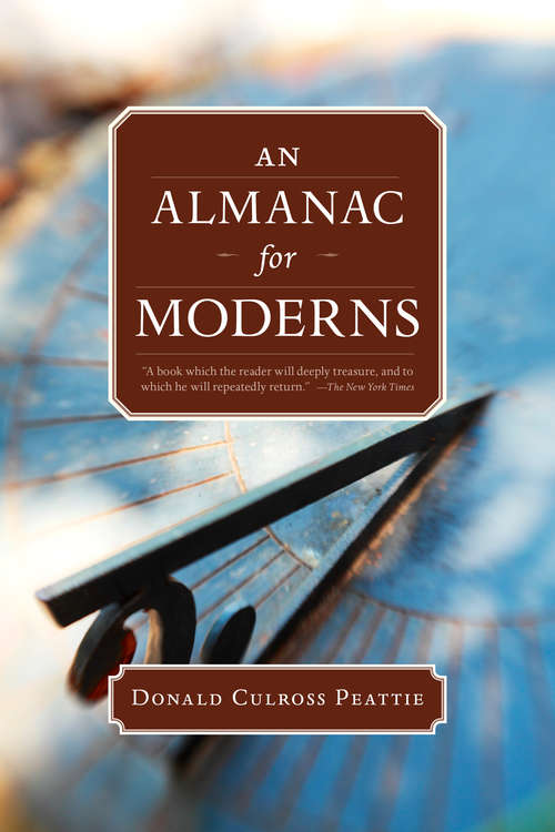 Book cover of An Almanac for Moderns