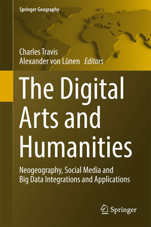 Book cover of The Digital Arts and Humanities