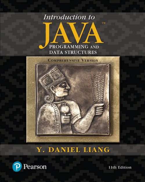 Book cover of Introduction To Java Programming And Data Structures: Comprehensive Version (11)