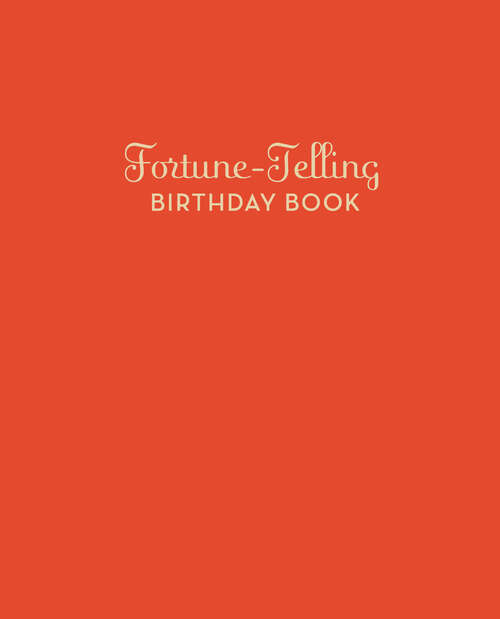 Book cover of Fortune-Telling Birthday Book