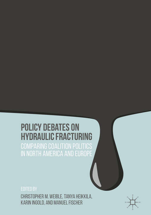 Book cover of Policy Debates on Hydraulic Fracturing
